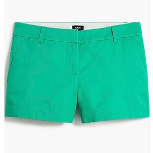 New J. Crew Women's Classic Chino Shorts 14